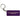 Small Rectangle Key Chain | Purple