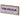 Mini Table Top Stick 2.5"x6" | Purple/White