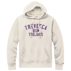 Stadium Hooded Sweatshirt, Grey Oatmeal