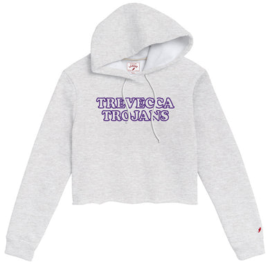 1636 Ladies Cropped Hood | Ash