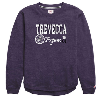 Victory Springs Ladies Crewneck | Heather Purple