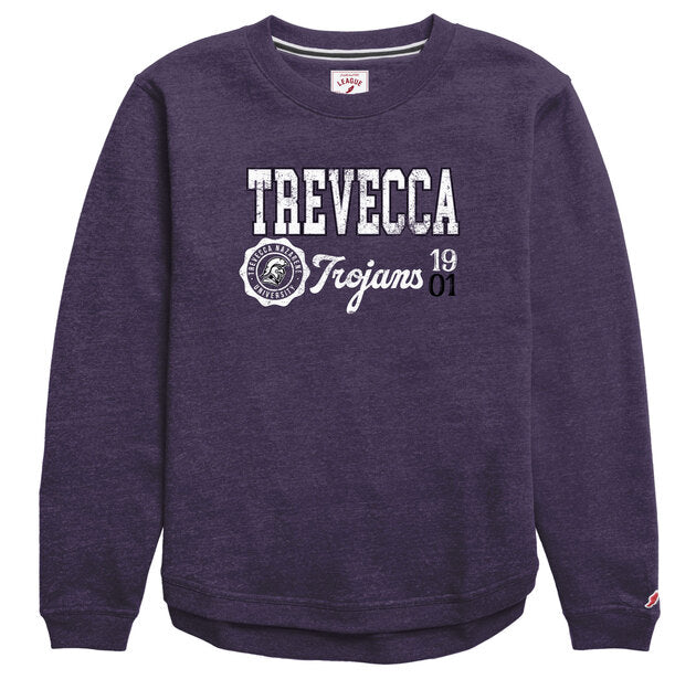 Victory Springs Ladies Crewneck | Heather Purple