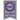 12 X 18 Dovetail Seal Banner| Purple