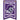 12 X 18 Dovetail Athletic Banner| Purple