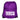 Clio Drawstring Tote | Purple