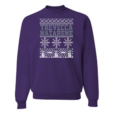 Ugly Christmas Sweater, Purple