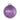 Sparkle Glass Ball Ornament | Purple Spangle