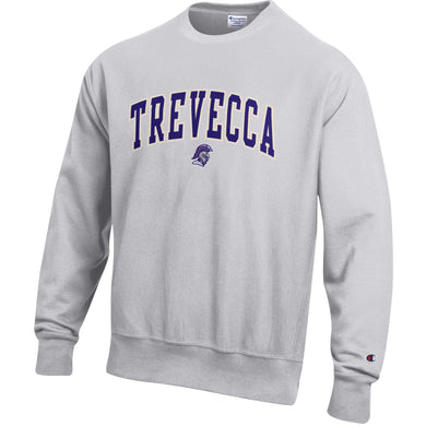 Reverse Weave Crew | Silver Grey