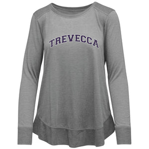 Women's Rampage Relaxed Long Sleeve Tee, Athletic Heather (F22)