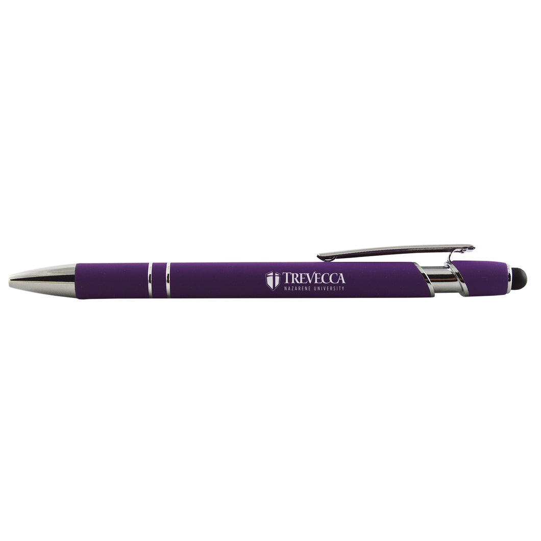 LXG Rubber Grip Stylus Pen, Purple